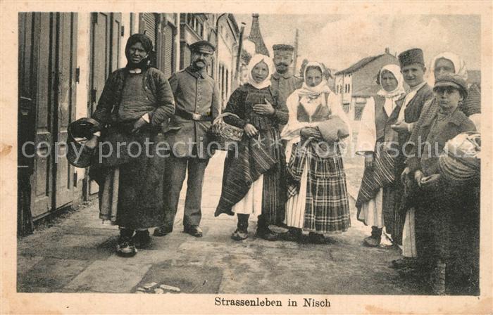 Nisch Okrug Nisava Strassenleben