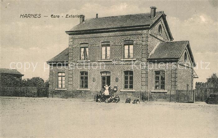Harnes Pas de Calais  Gare Exterieur