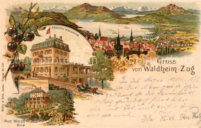 Zug ZG Pension Waldheim