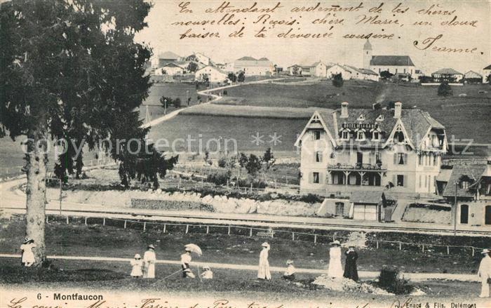 Montfaucon Franches-Montagnes Promenade Panorama