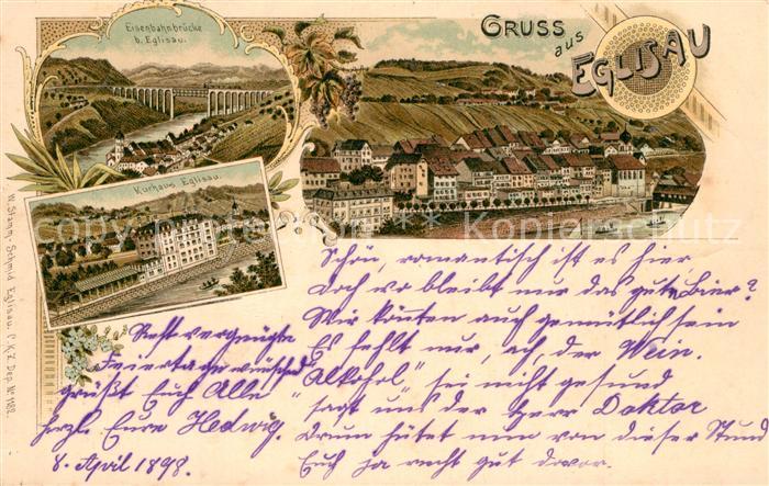 Eglisau Eisenbahnbruecke Kurhaus