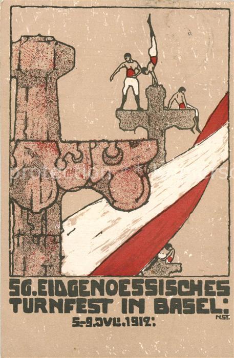 Basel BS 56. Eidgenoessisches Turnfest