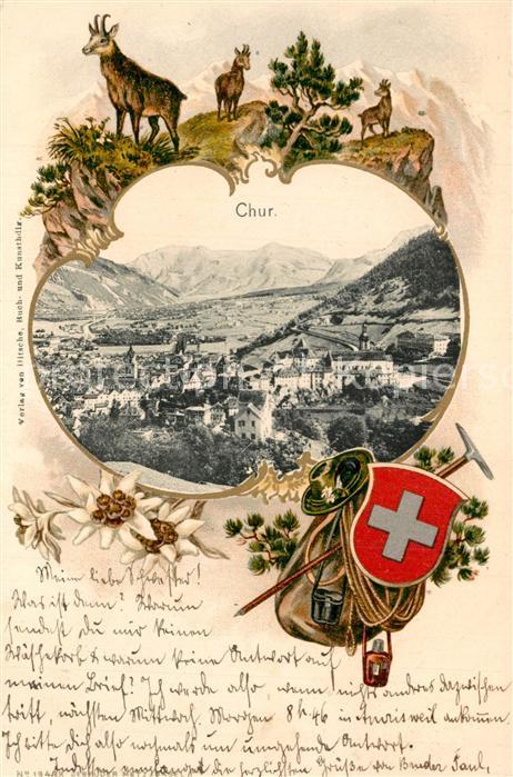 Chur GR Panorama Gemsen