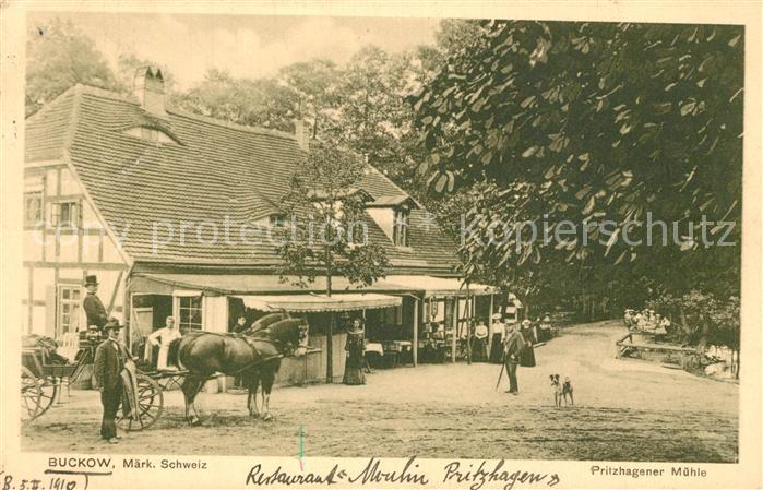 Buckow Maerkische Schweiz Pritzhagener Muehle