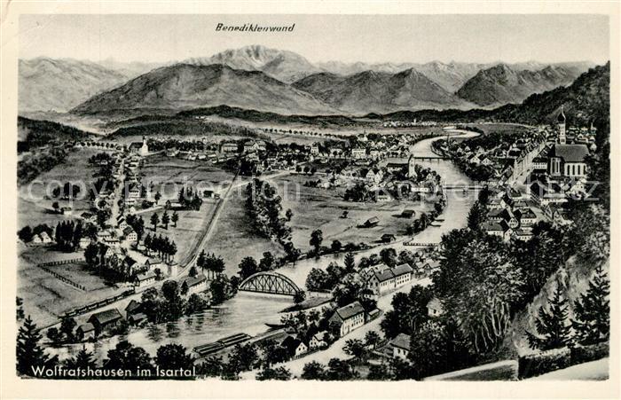 Wolfratshausen Benediktinerwand Panorama