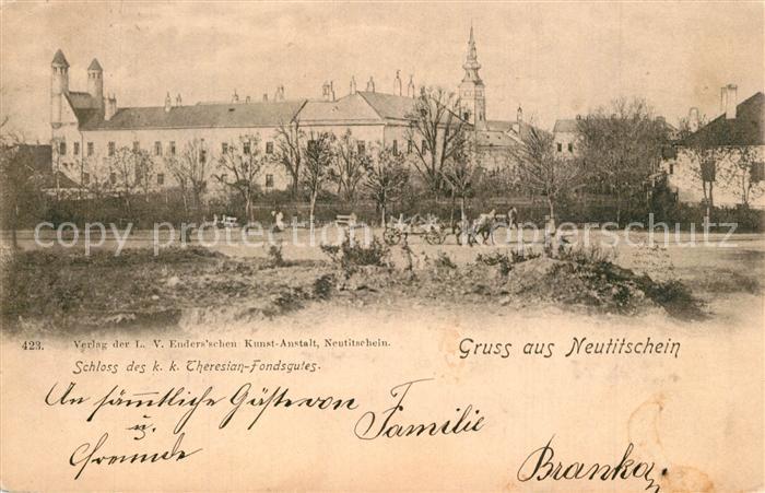 Neutitschein Novy Jicin Schloss koenigliches Theresian Fondsgutes