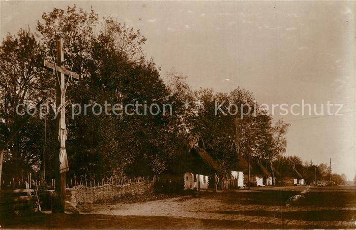 Krymno Feldbahn Regiment Dorfansicht