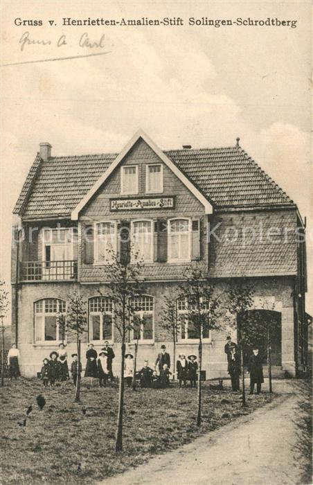 Solingen Schrodtberg Henrietten Amalien Stift