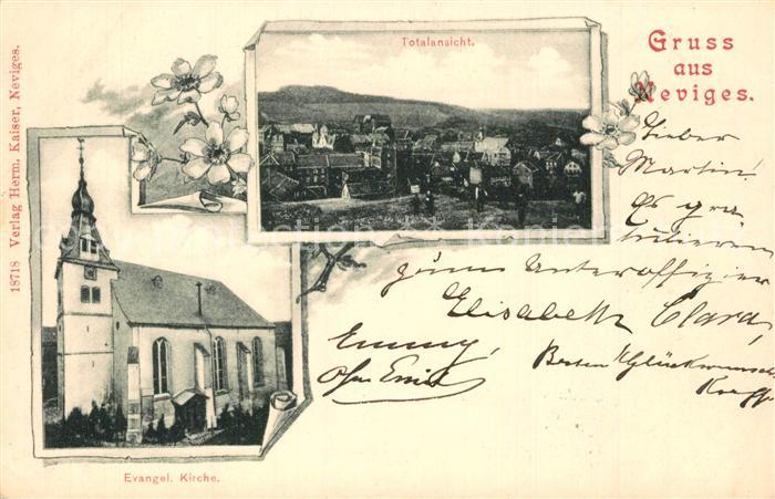 Neviges Velbert Panorama Evangelische Kirche