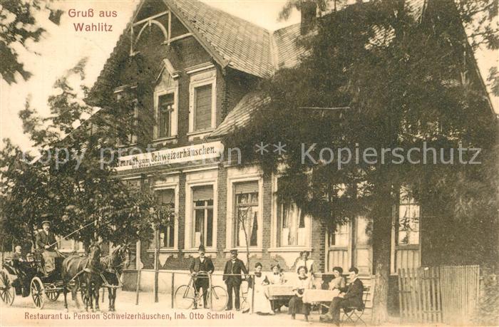 Wahlitz Restaurant Pension Schweizerhaeuschen