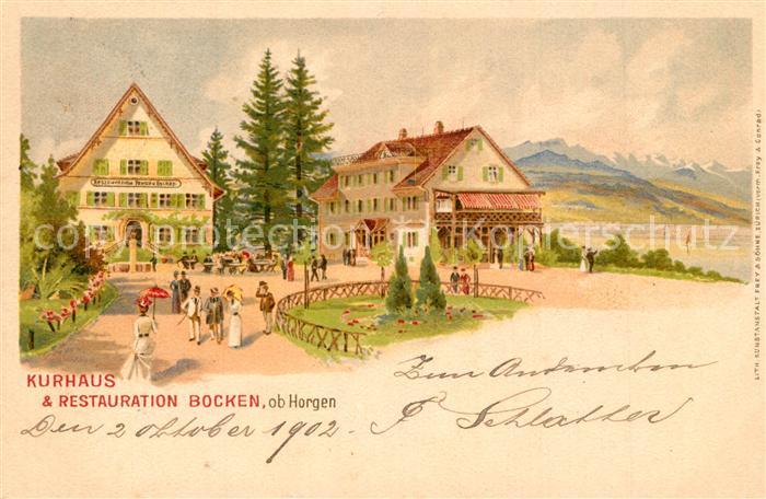 Horgen ZH Kurhaus Restauration Bocken