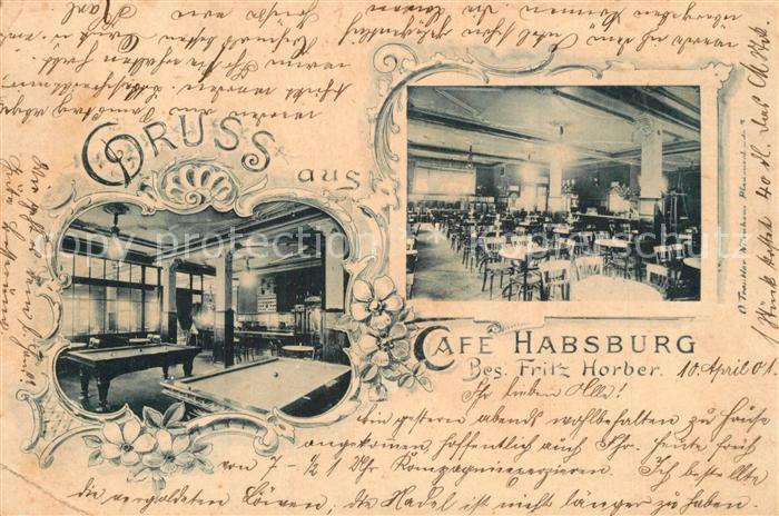 Nuernberg Cafe Habsburg