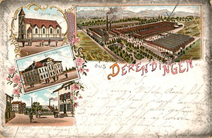 Derendingen SO Kirche Schulhaus