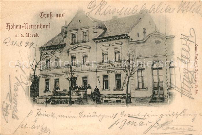 Hohen Neuendorf Restaurant Waldesruh