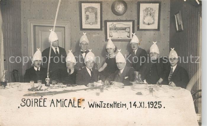 Wintzenheim Winzenheim Elsass Soiree Amicale