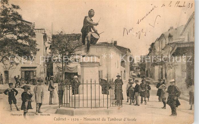 Cadenet Monument du Tambour d Arcole