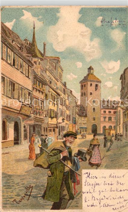 Strasbourg Alsace Stadtpanorama Kuenstler Tanconville