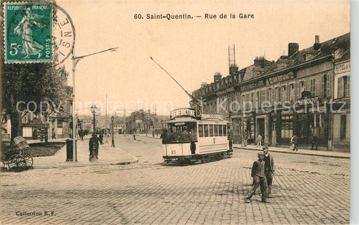 Saint-Quentin 02 Aisne Rue de la Gare