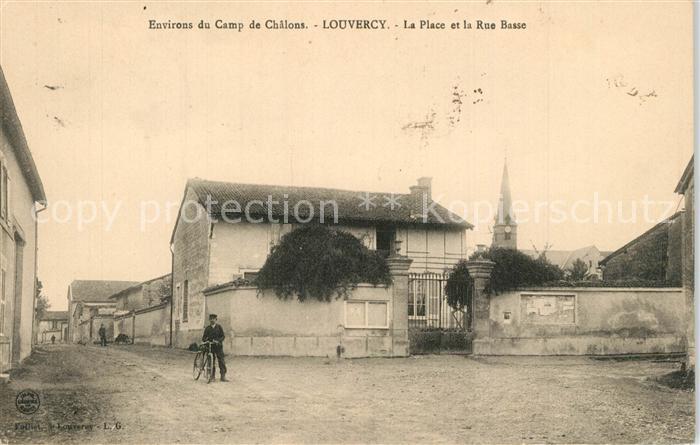 Livry-Louvercy Camp de Chalons la Place la Rue Basse