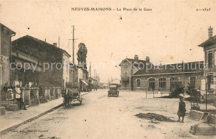 Neuves-Maisons l.a Place de la Gare