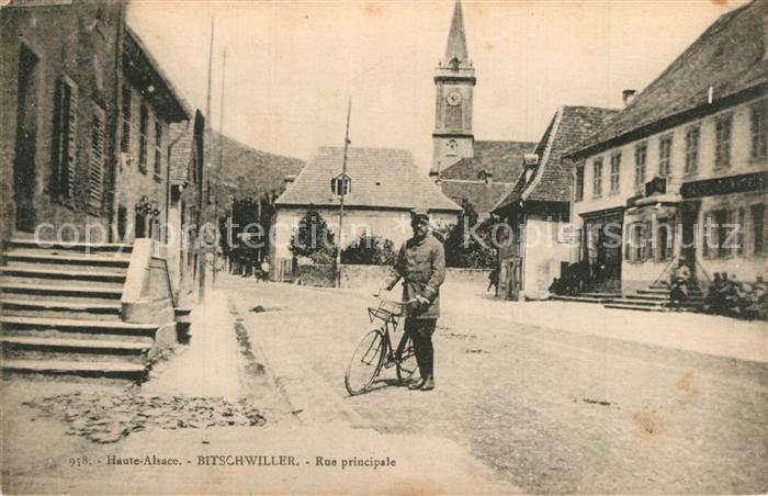 Bitschwiller-les-Thann Rue principale