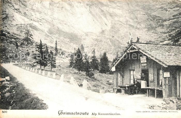 Grimselstrasse Alp Kunzentaennlen