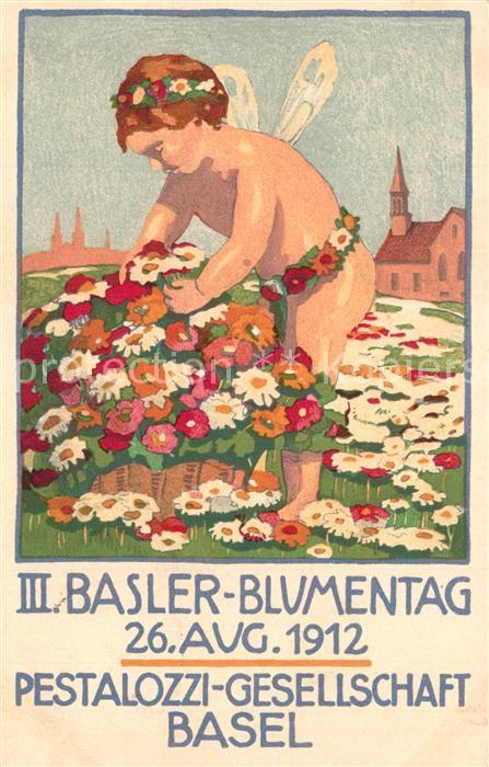 Basel BS Basler Blumentag Pestalozzi Gesellschaft