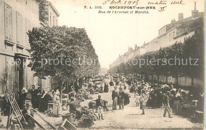 Rochefort sur Mer Rue de l'Arsenal Marche