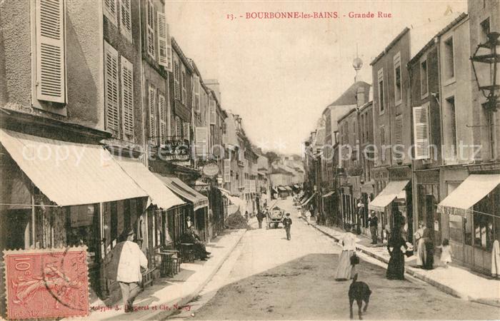 Bourbonne-les-Bains Grande Rue