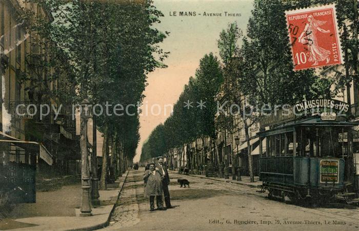 Le Mans Sarthe Avenue Thiers