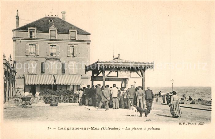 Langrune-sur-Mer La pierre a poisson