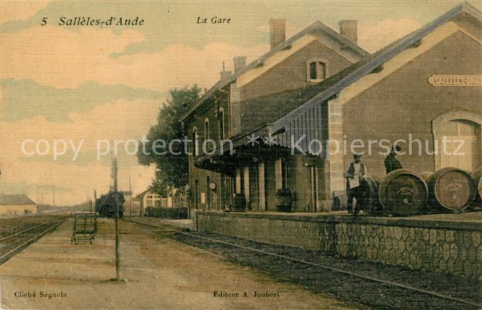 Salleles-d Aude La Gare