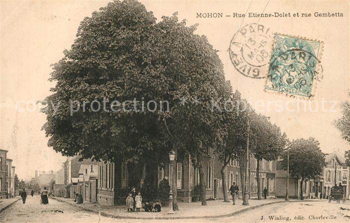 Mohon Ardennes Rue Etienne Dolet Rue Gambetta