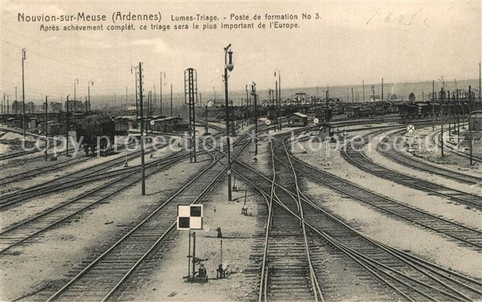 Nouvion-sur-Meuse Lumes Triage Poste de formation