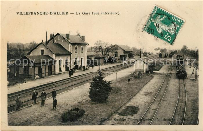 Villefranche d Allier La Gare