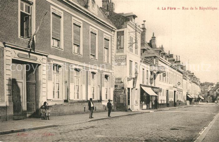La Fere Aisne Rue de la Republique