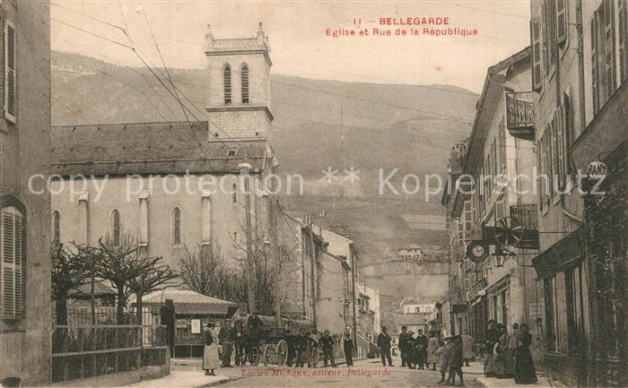 Bellegarde-sur-Valserine Eglise Rue de la Republique