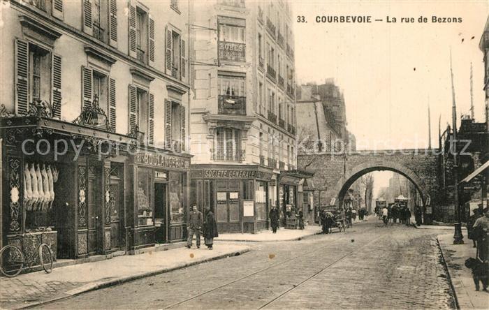 Courbevoie La Rue de Bezons