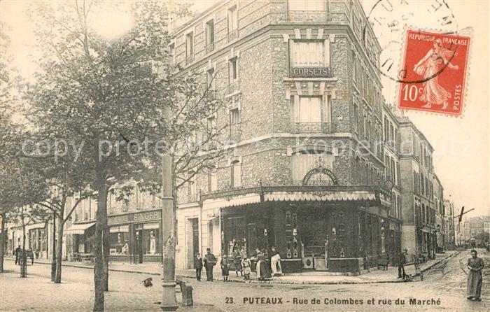 Puteaux Rue de Columbes rue du Marche