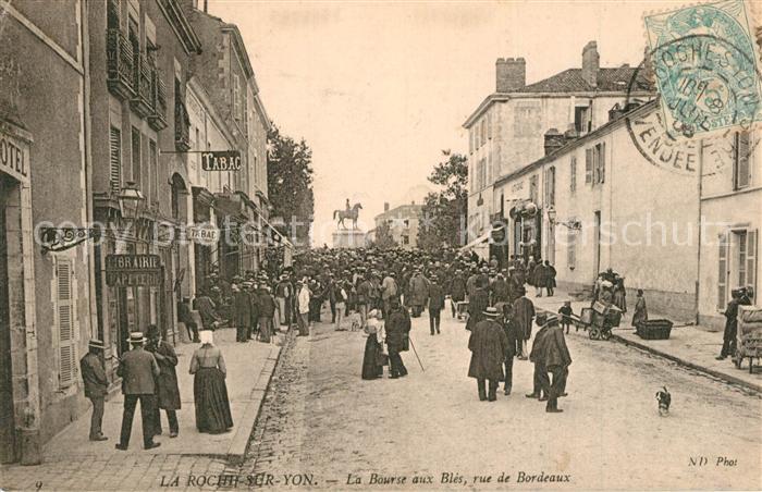 La Roche-sur-Yon La Bourse aux Bles rue de Bordeaux