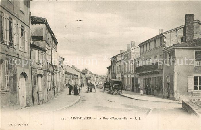 Saint-Dizier Haute-Marne La Rue d_Ancerville