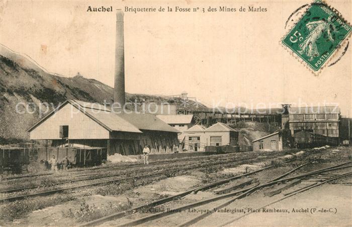 Auchel Pas-de-Calais Briqueterie de la Fosse Mines des Marles