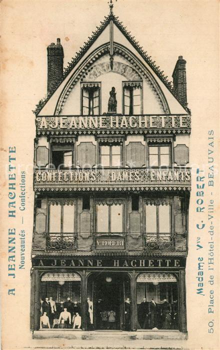Beauvais 60 Jeanne Hachette Confections pour Dames en Enfants