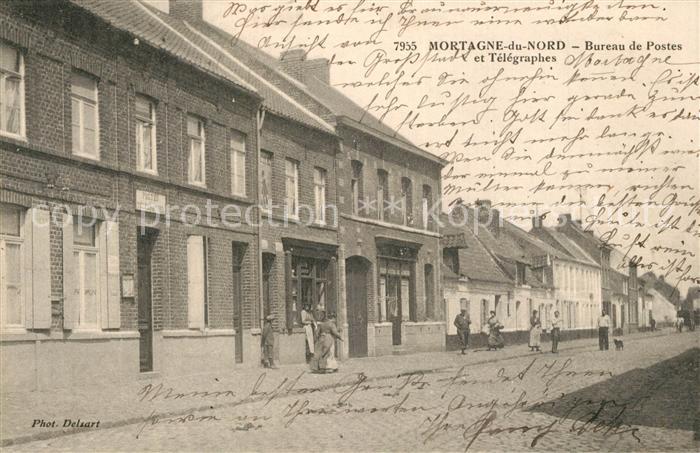 Mortagne-du-Nord Bureau de Postes Telegraphes