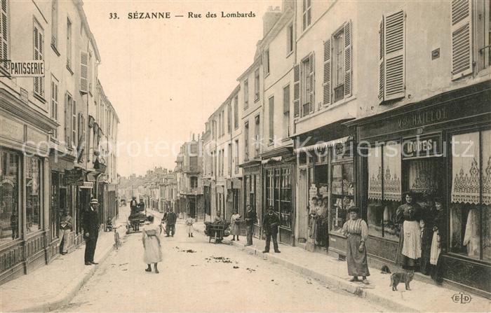 Sezanne Rue des Lombards