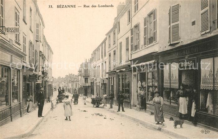 Sezanne Rue de Lombards