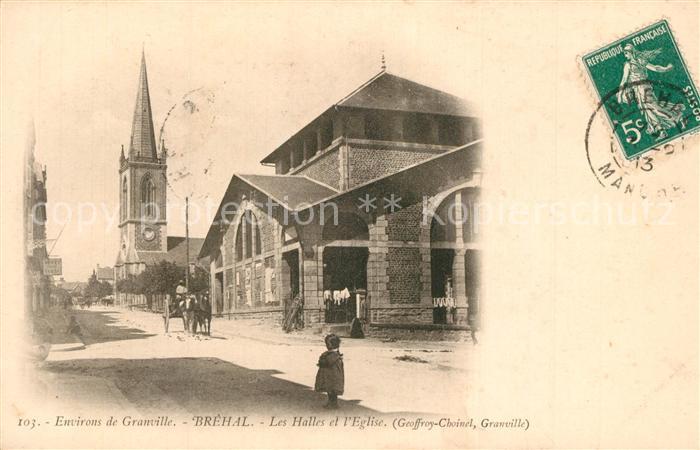 Brehal Les Halles Eglise