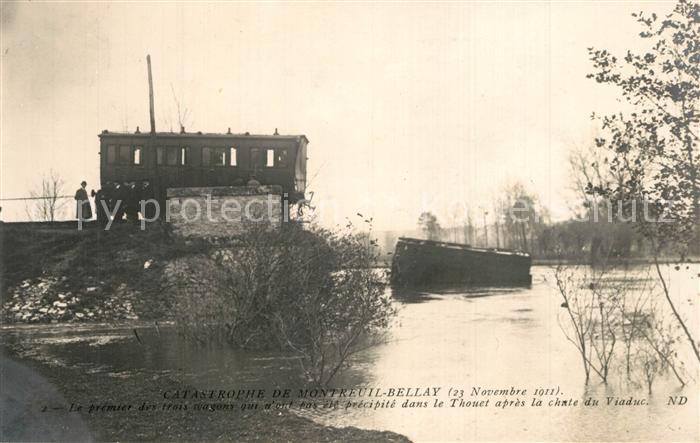 Montreuil-Bellay Katastrophe November 1912