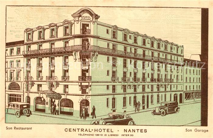 Nantes Loire Atlantique San Restaurant Central Hotel San Garage