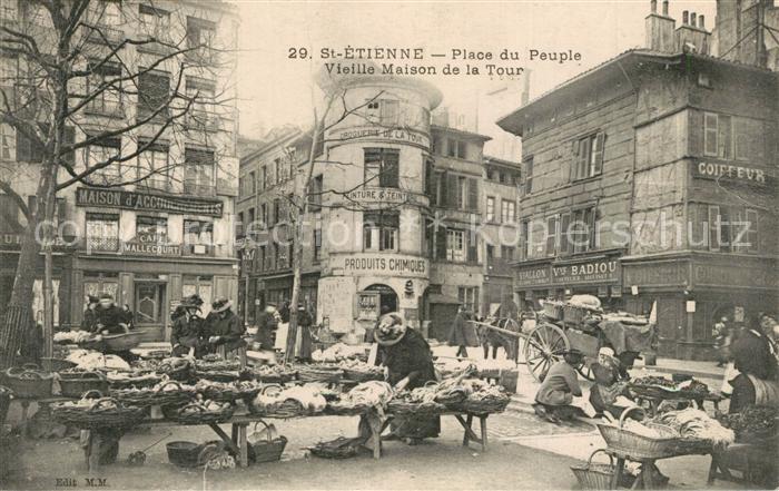 Saint-Etienne 42 Loire Place du Peuple Vieille Maison de la To